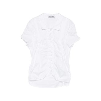 Low Classic Button-down Gathered Shirt