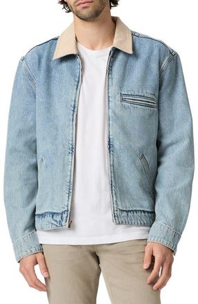 Paige Laughlin Denim Zip-Up Jacket in Moby at Nordstrom, Size Small