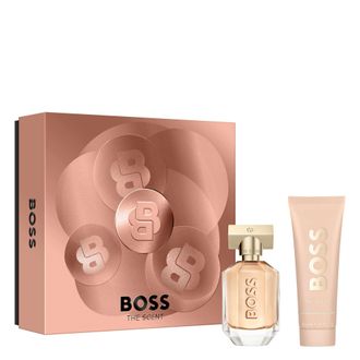 HUGO BOSS Womens The Scent For Her Eau de Parfum 50ml Gift Set (Includes 75ml Body Lotion) - Gold - One Size