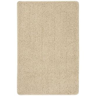 vidaXL Alfombra Peluda Antideslizante Color Crema 200x290 Cm Vidaxl