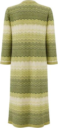 MC2 Saint Barth Womens Long Cardigan Tonia Sea Wave Lurex Viscose Jumpers Sweater