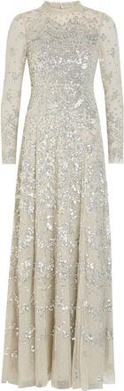 Needle & Thread Freya Sequin-embellished Tulle Gown - Light Green - 18 (UK18 / Xxl)