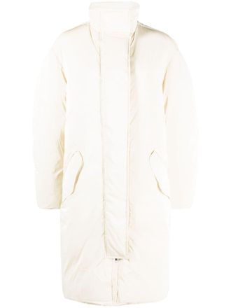 Isabel Marant Debby padded coat - Neutrals