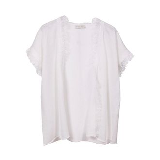 Le Tricot Perugia Tops, Dames, Wit, M, Katoen, Cardigan