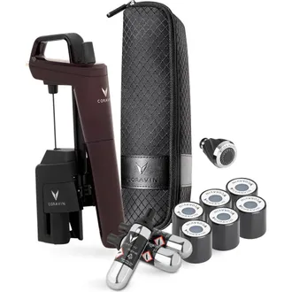 Coravin Timeless Six+ Wine By-the-Glass Wine Preservation System in Hermitage Red at Nordstrom