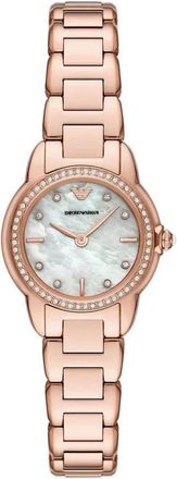 Emporio Armani Watches - Dames - Horloges - Roze - ONE Size - Accessoires