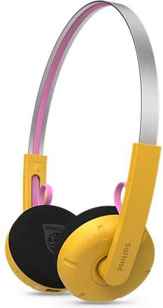 Philips Auriculares Inal&aacute;mbricos Philips Moving Sound Amarillos