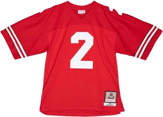 Mitchell & Ness Top NCAA Dark Ohio State 1986 Cris Carter - Rosso