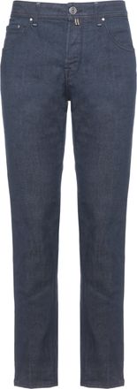Jacob Cohen Blue Scott Cotton Jeans