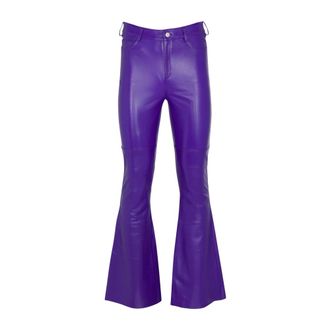 Von Dutch VON Dutch, Dames, Broeken, Paars, Maat: M Synthetisch