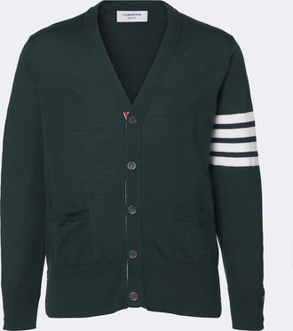 Thom Browne 4-Bar virgin wool cardigan