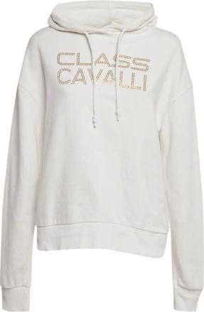 Cavalli Felpa con cappuccio - Bianco