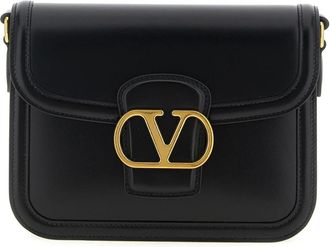 Valentino Garavani Bolso de hombro VLogo Chain - Bags - Mujer - Negro - ONE SIZE