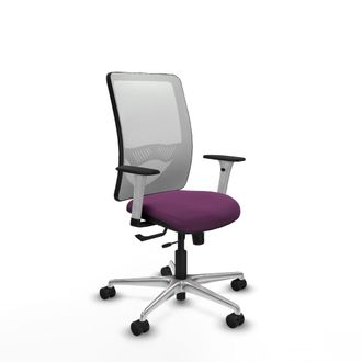 Piqueras y Crespo Silla De Oficina Piqueras Y Crespo Zulema Blanco Cuero Sint&eacute;tico Soporte Lumbar