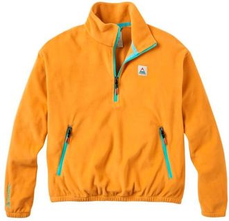 Passenger Ayla Recycled Micro Polartec Fleece Fleecepullover für Damen | orange