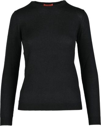 Ballantyne Wool Pullover - Black