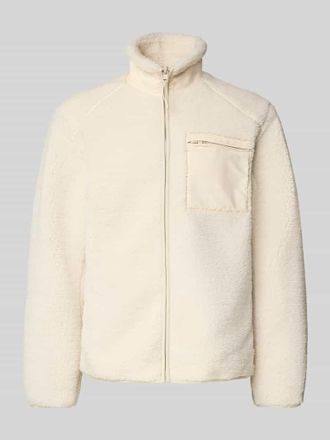Only & Sons Regular Fit Webpelzjacke mit Mesh Innenstoff Modell DALLAS in Beige, Gr&ouml;&szlig;e XXL