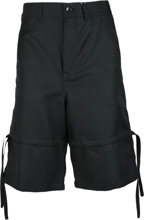 Comme Des Garçons Hombre, Pantalones cortos, Negro, Talla: M