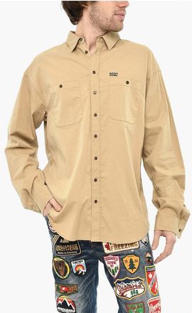 Dsquared2 Double Breast Pocket Casual Shirt with Monogram size 54