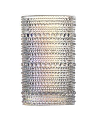 Fortessa Set Of 6 Jupiter Glass Iridescent Iced Beverage Glasses