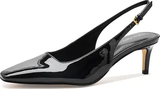 Calvin Klein Sorena Womens Shoes Black Patent : 5.5 M, Synthetic