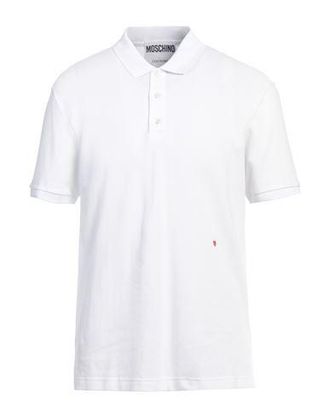 Tシャツ・カットソー MOSCHINO Men Polo Shirts J071452401001 WHITE Moschino Polo Shirt White Mens Moschino