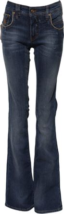 John Galliano Denim Flared Leg Jeans