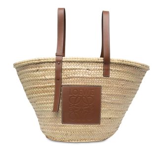 Loewe Pre-owned Loewe Large Raffia Anagram Basket Tote Unisex CDWDCCIE7Q9UKQ9I