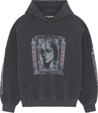 Iuter Iuter, Hoodies & sweatvesten, Heren, Grijs, XL, Fallen Love Reverse Hoodie