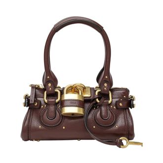 Chlo&eacute; Handbags, female, Brown, Size: ONE SIZE Small Paddington Bag