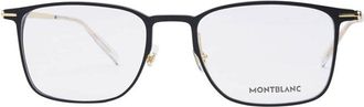 Montblanc MB0193O002 Rectangle Full Rim Eyeglasses - Black