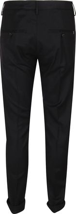 Dondup Low-Rise Black Trousers