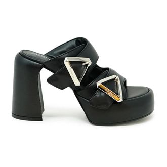 Elena Iachi Mujer, Zapatos, Negro, Talla: 37 EU
