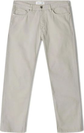 Sams&oslash;e & Sams&oslash;e Straight Fit Jeans, male, White, W32 L32, White Regular Fit Straight Leg Jeans