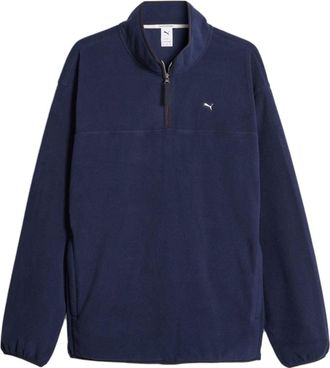 Puma MMQ Polar Fleece Sweatshirt Navy 620820-16