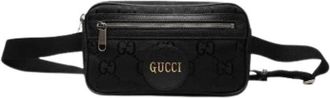 Gucci Pre-owned Off The Grid Belt Bag - Dames - Vintage Heuptassen - Zwart - ONE Size - Leer - Vintage