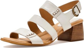 Born Secan Womens Sandals White/Shell : 10 M, Leather