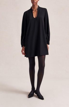La Ligne Francine Mini Dress in Black at Nordstrom, Size X-Small