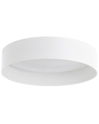 Eglo Eglo Ester 1 Light Integrated Led Ceiling Light With White Finish & White Acrylic Shade