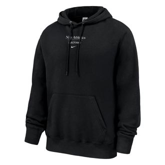 Nike Mens Club Fleece Men;s Lacrosse Pullover Hoodie in Black | M31233LX25-BLK