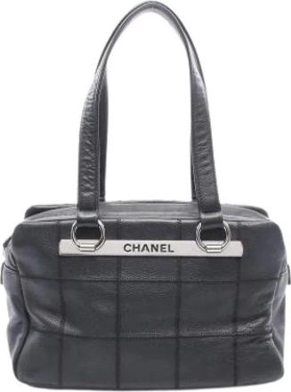 Chanel Pre-owned Vintage Handbag - Dames - Vintage Handtas - Zwart - ONE Size - Vintage