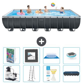 Intex Piscina Ultra Xtr Rectangular - 732x366x132 Cm - 9-piezas S608