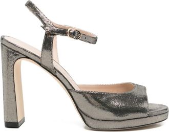 Stuart Weitzman Sandali con Tacco Alto - - Shoes - Donna - Grigio - 35 1/2 EU