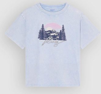 Roxy Eveoversize Washed Kids T-Shirt blu