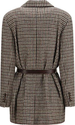 Brunello Cucinelli Mohair and Wool Blazer - Beige