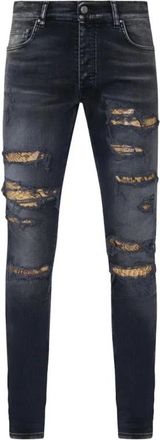Amiri Snake Thrasher Skinny Jeans - Heren - Skinny Jeans - Zwart - W31 - Katoen - Jeans
