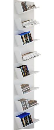 ebuy24 Ebuy24 - Colgante De Estante De Madera Vcm Estante De Ahorro De Espacio Dimensiones: Al. 180 X An. 33 X D. 16 Cm Colgante Elegante Estante De Almacena