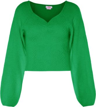 Mymo Jumper Dames Grasgroen