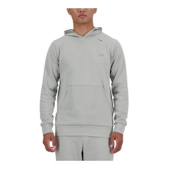 New Balance Heren, Sweatshirts & Hoodies, Grijs, Maat: S Poliester