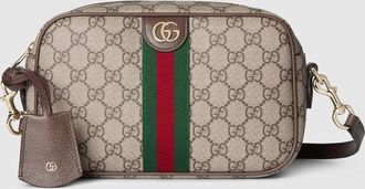 Gucci Ophidia Small Camera Bag, Beige, GG Canvas